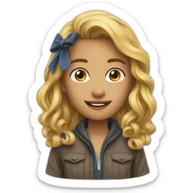 🤞+le pouce sticker