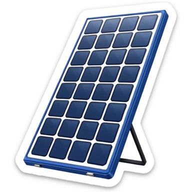 solar panel sticker