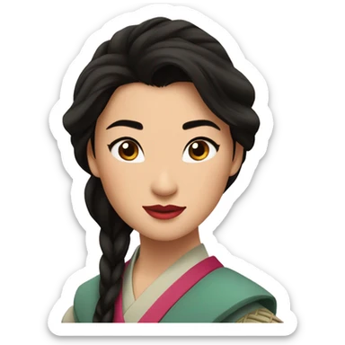 mulan sticker