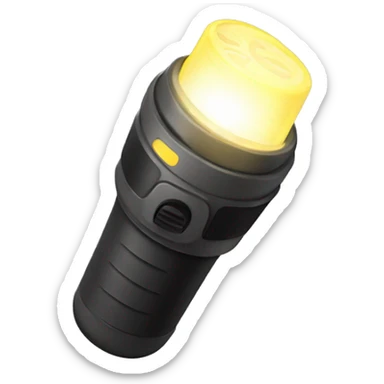 Flashlight love sticker