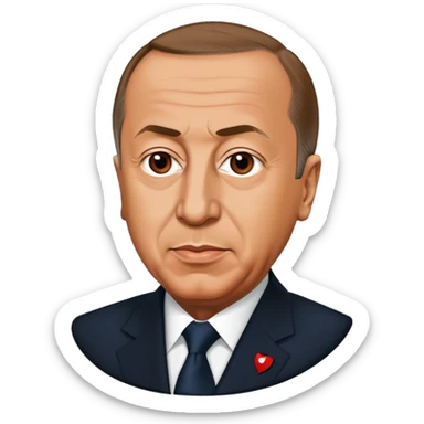 Recep tayip erdoğan sticker