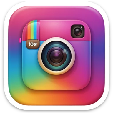 Instagram logo original sticker