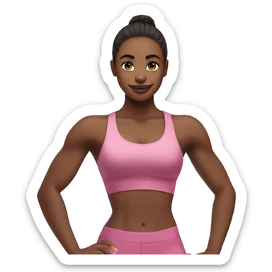 Gymshark girl  sticker