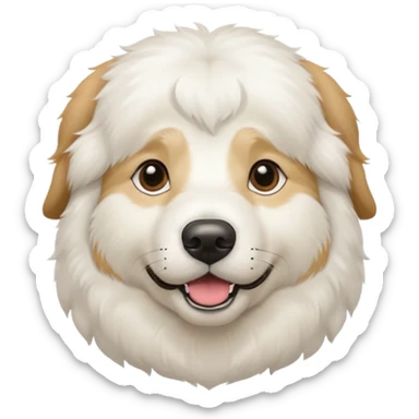 Great Pyrenees Emoji sticker
