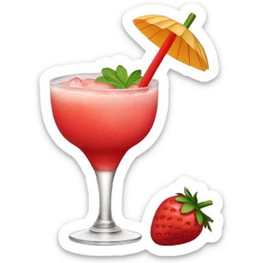 Strawberry daiquiri  sticker