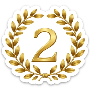 The number that took 23nd place was decorated with an imperial laurel wreath sticker