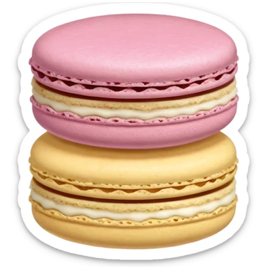 Macaroon sticker