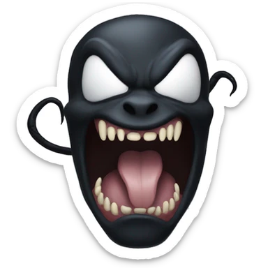 Venom with. No wyes sticker