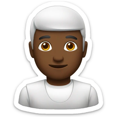 Brown aethetic sticker