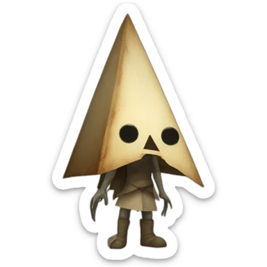 Pyramid head from silent hill  sticker
