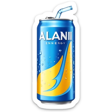 Alani energy drink sticker
