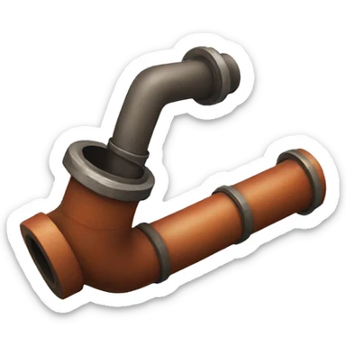 pipe from mario game sticker