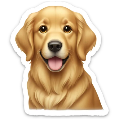 Golden retriever  sticker