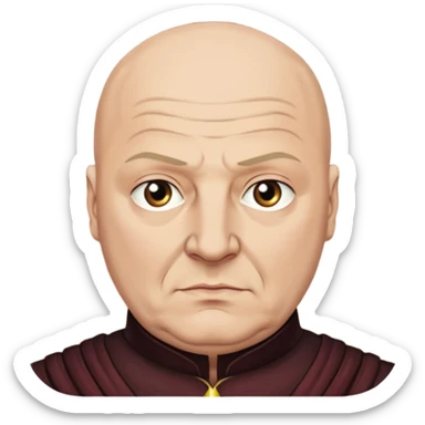 Lord Varys

 from Games of throne character face only front face sticker