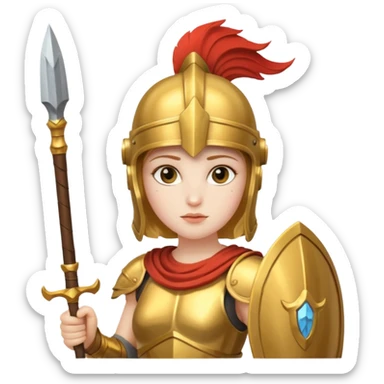 goddess athena sticker