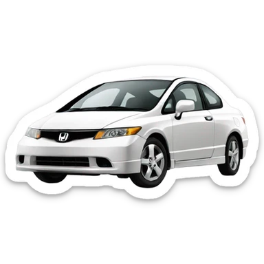 2007 honda civic sticker