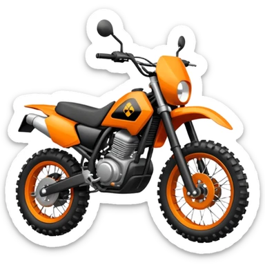Dirtbike sticker
