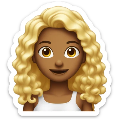 criar um emoji de uma mulher usando um shampoo escrito seda na embalagem, enquanto seu cabelo fica voando ao vento. sticker