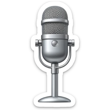 microphone sticker
