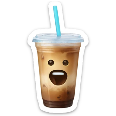 Iced Coffee  sticker