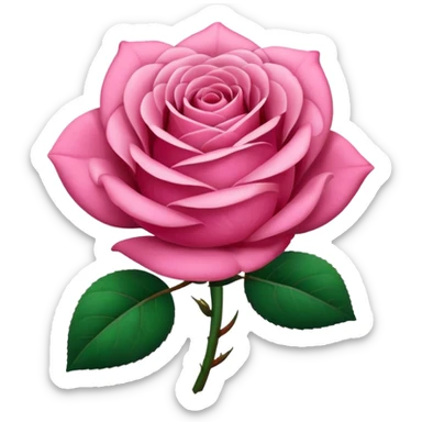 Okay, at furst Rose – pink please sticker