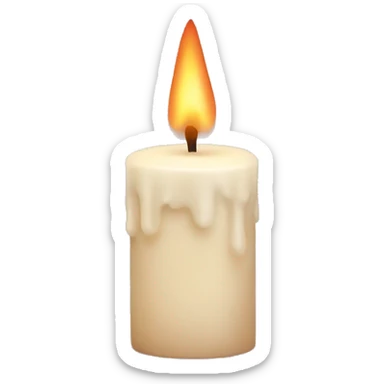 Candle  sticker