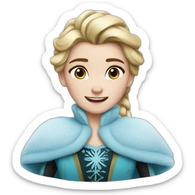 Frozen sticker