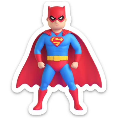 superhero sticker