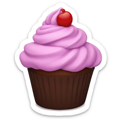 Cupcake sticker