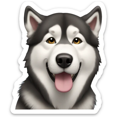 Alaskan Malamute  sticker
