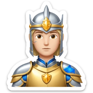 Ein Paladin sticker