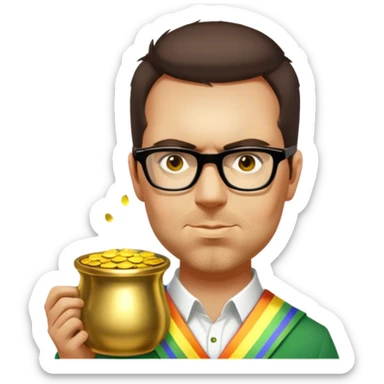 Rainbow Road sticker