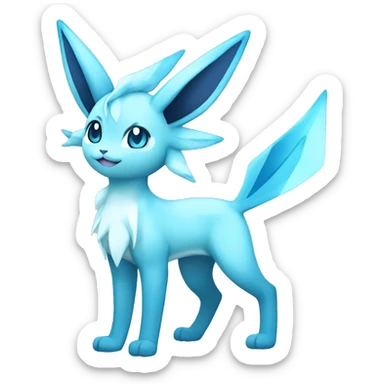 Glaceon-Vaporeon full body sticker