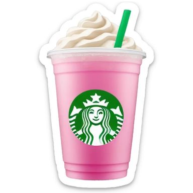 Starbucks Pink drink  sticker