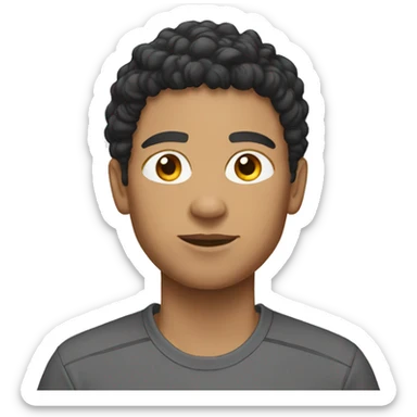 Lighskin male with a black Nike tech  sticker