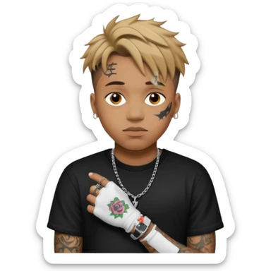 Juice wrld face sticker