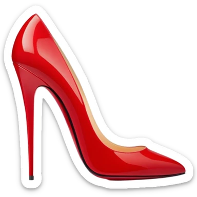 Christian Loubotin Heels sticker
