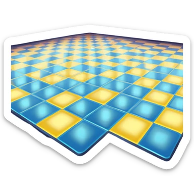 DANCE FLOOR sticker