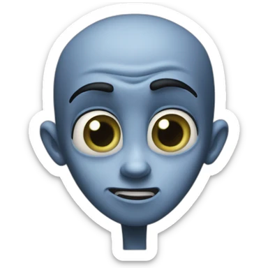 megamind confused sticker