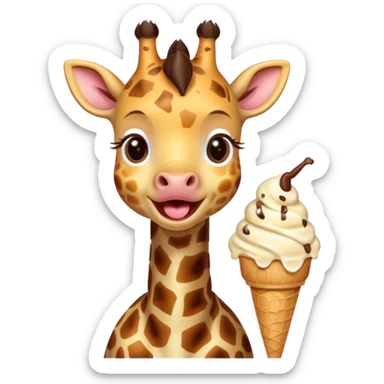 Giraffe with Ice Creams
Baby giraffe with melting ice cream


 sticker