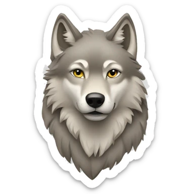 alpha sigma wolf sticker