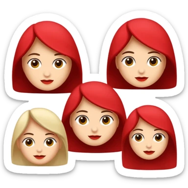 Uzun kirpikli koreli güzeller güzeli bir kadın sticker