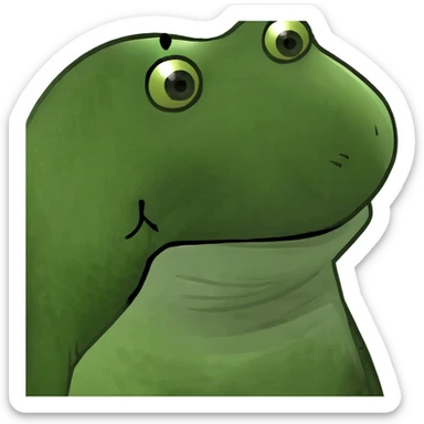 smug side smirk  sticker