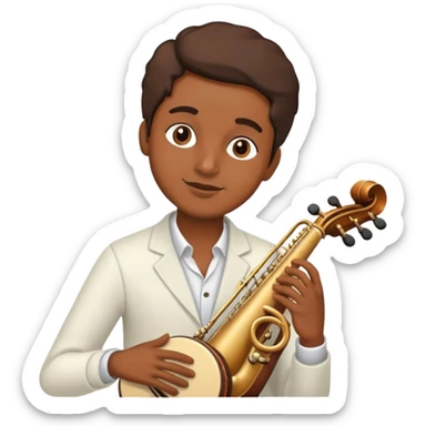 Musicien sticker
