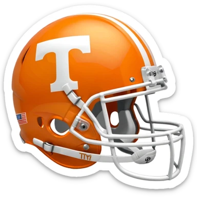Tennessee football helmet sticker