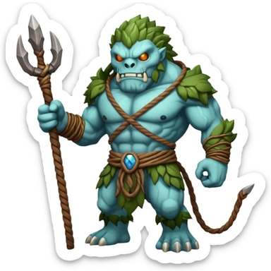 earth elemental long whip sticker