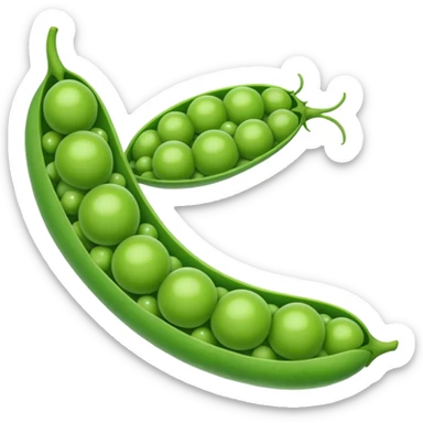 peas in a pod sticker