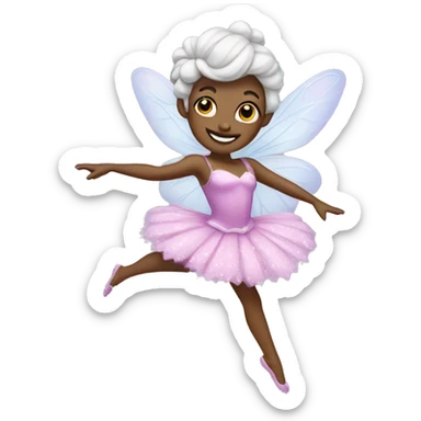 Sugarplum fairy sticker