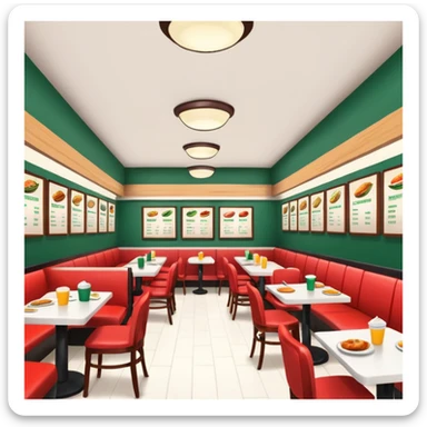 Wingstop restaurant  sticker