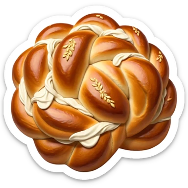 Challah for Shabbat sticker